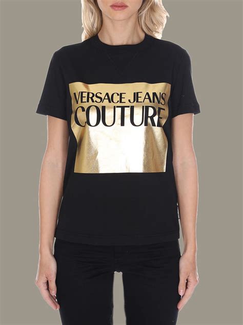 versace jeans t shirt women'|Versace Jeans couture outlet.